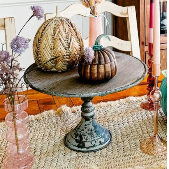 Wooden gourmand bourbon & pumpkin glass candle - Picture 9 of 10